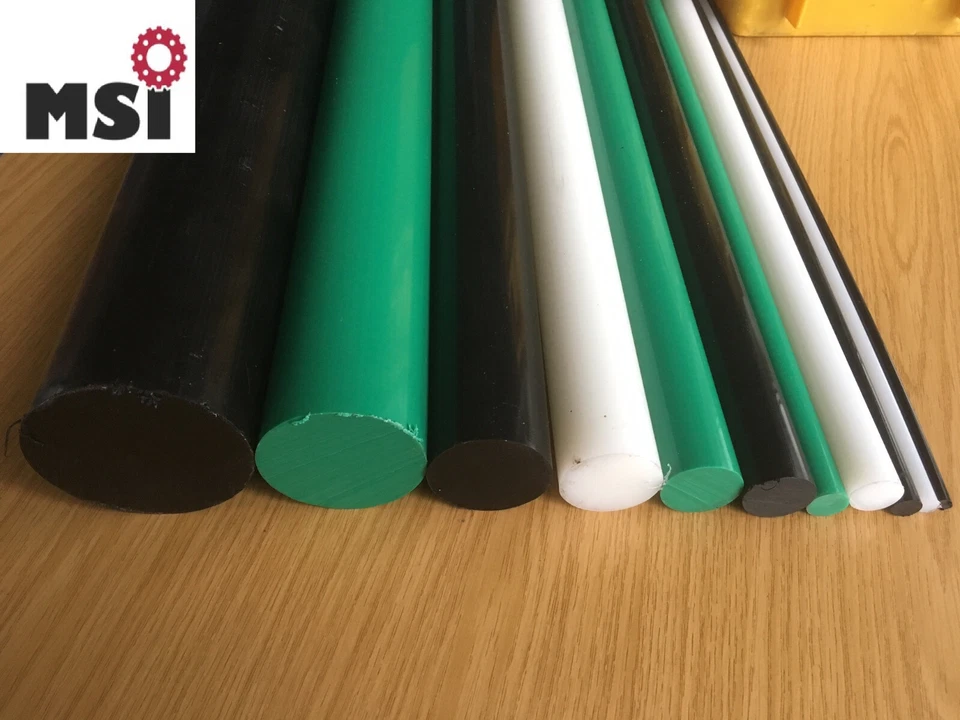 POM Rundstab Länge 1m!!! Rundmaterial Kunststoff POM C Stab D6-200mm 1000mm s/w - Bild 4 von 4