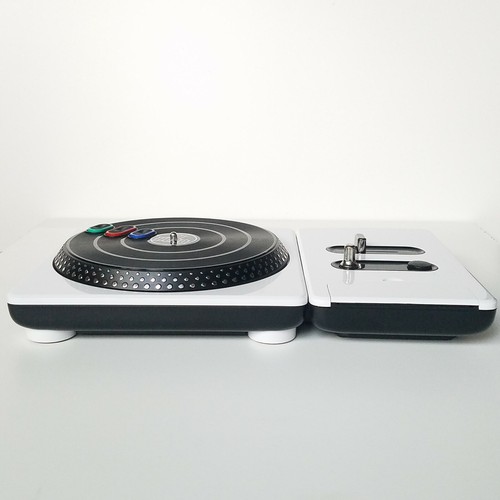 Playstation 3 Wireless DJ Hero PS3 White Turntable Sony Playstation DJ - Picture 2 of 6