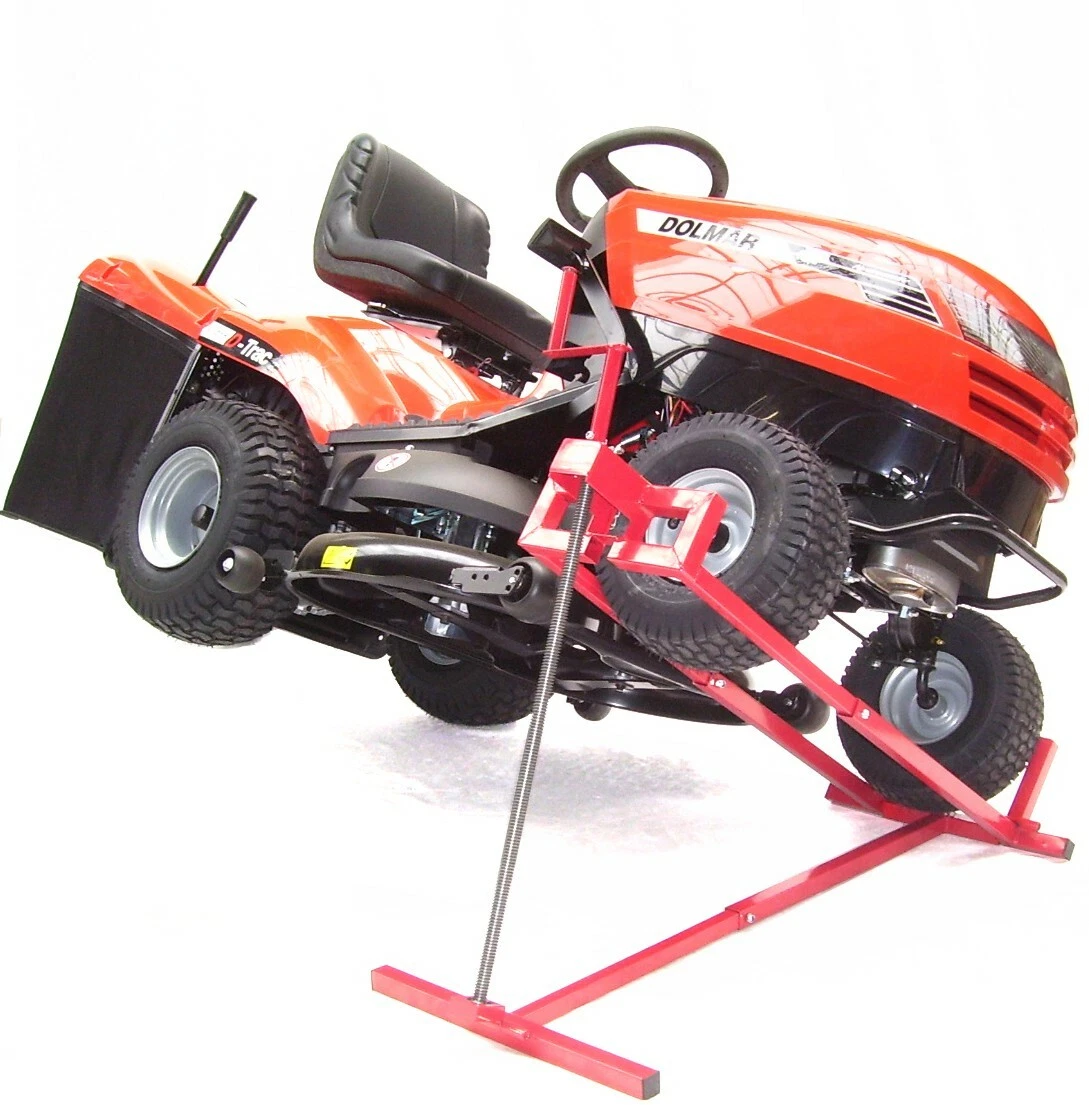 Lawn mower online tractor lift