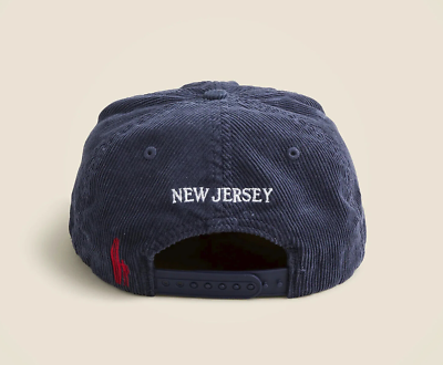 JCREW PLUSビームスプラス BEAMS 未使用 新品 コラボキャップ Cap Baseball Corduroy Embroidered USA in Made Crew J. X PLUS BEAMS 帽子