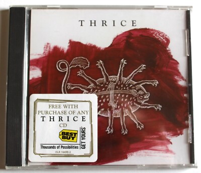 Thrice - AOL Sessions - Sealed - CD Hype Sticker - Alt Hardcore Rock