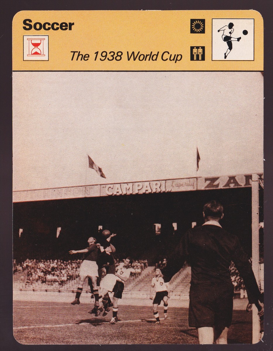 1938 WORLD CUP Switzerland vs Germany Raftl Photo 1979