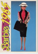 1991 Action/Panini Another First For Barbie 1985 #121 Dress Designer