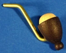 Dark Brown Pipe - 3/4 Inch Body - Replacement Part for German Smoker