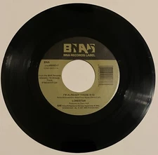 Lonestar " I'm Already There / Tell Her "  45 vinyl record