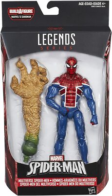 LEGENDS SERIES BUILD-A-FIGURE MARVEL'S SANDMAN MULTIVERSE SPIDER