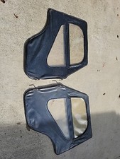 Jeep Cj5 Kayline Black Full Soft Doors One Piece Door Fits Free Shipping