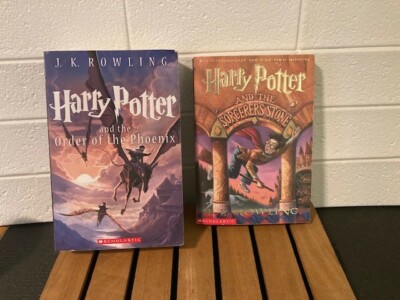 Pair-Harry Potter and the Sorcerer's Stone/Order of the Phoenix by J.K. Rowling 