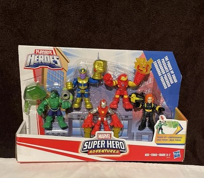 Playskool Heroes Super Marvels Hero Adventures The Power Up Squad New