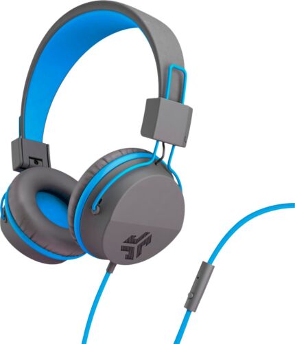 JLab ON-EAR KIDS HEADPHONES JBUDDIES STUDIO On-Ear Headphones - Grey / Blue - Picture 1 of 23