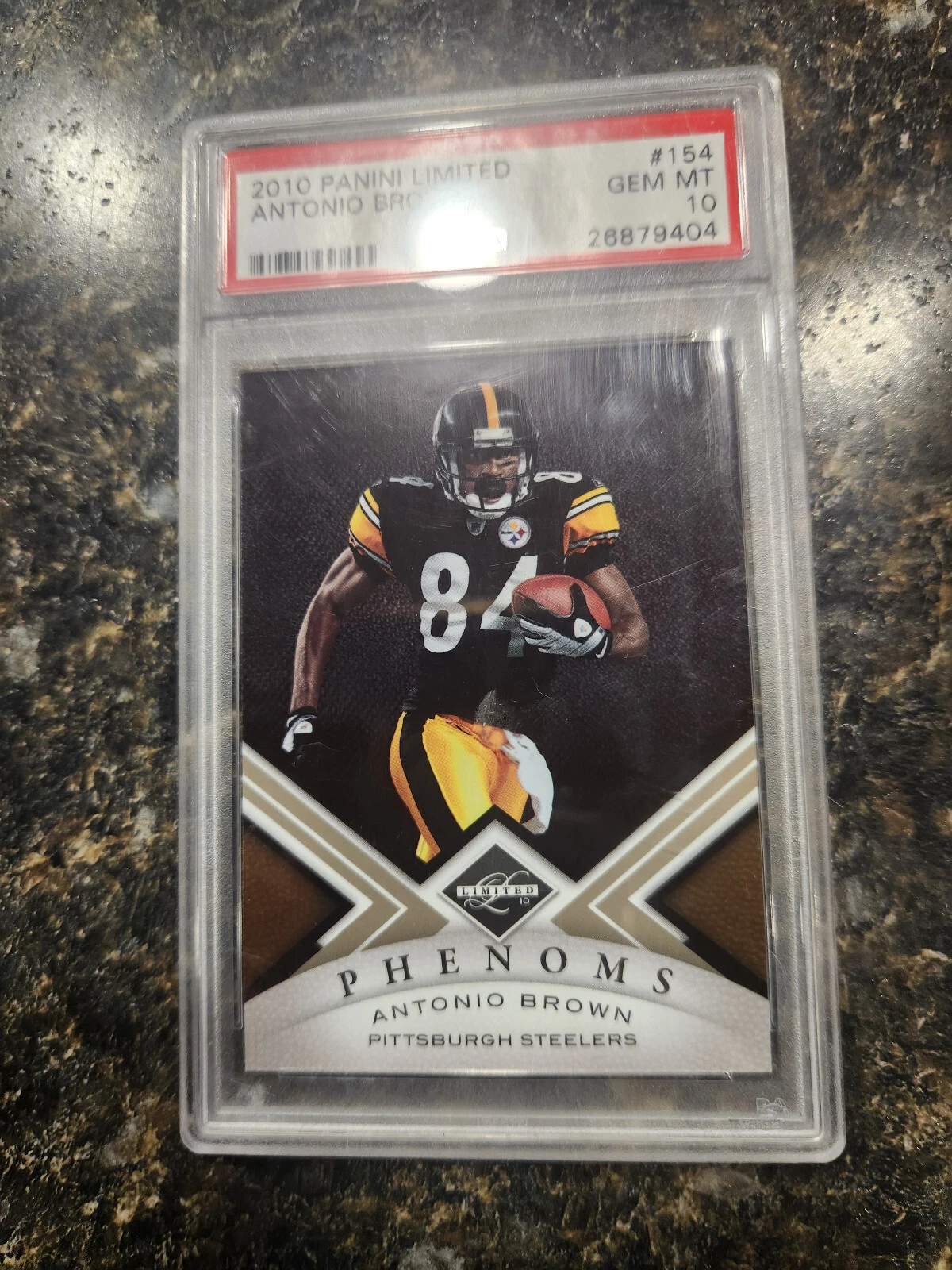 Antonio Brown Panini Limited #154 Base