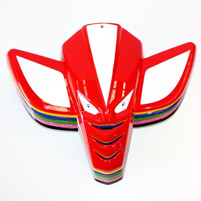 GREEN Plastic Fairing Fuel Tank Seat Mud Guard Foot Rest 49cc - Foto 9