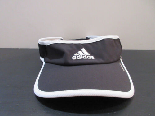 Adidas Hat Cap Strap Back Black White Aeoready Lightweight Outdoors Mens - Picture 1 of 7