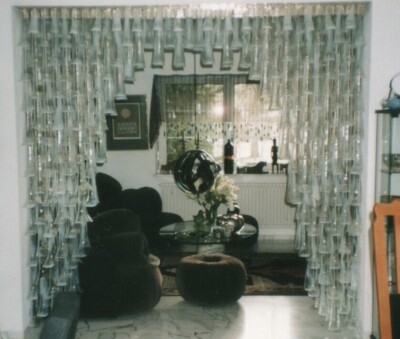 GRUPO LUCE. La Murrina. Beleuchtetes Glaskunstwerk Murano Tulipano Italien 1979