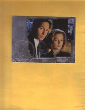 X Files Promo  Scully & Mulder PP1    MINT