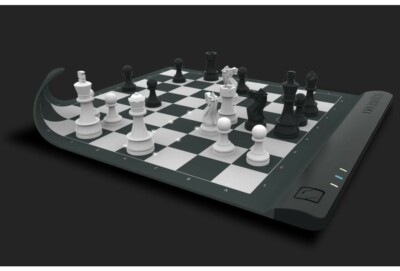 Square Off Pro Auto Sensory Roll Up Tournament Chess Board with Blue Tooth 