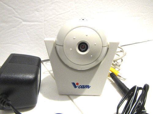Vintage VCam CA2000R Analog Color Webcam Security Camera TESTED WORKS GREAT