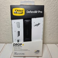 Open Box OtterBox Defender Series Pro Case Holster iPhone 14 Pro Max Black