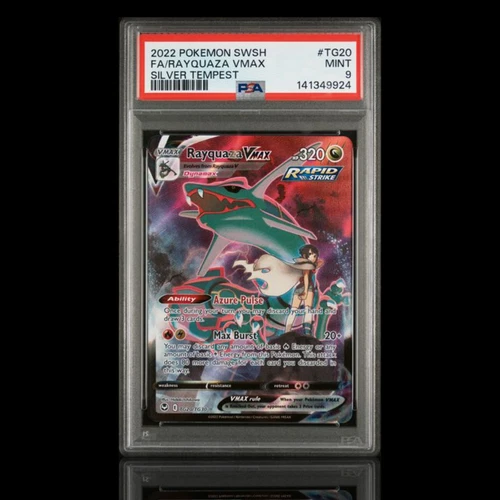 ▸ Rayquaza VMAX | Silver Tempest | Trainer Gallery | TG20/TG30 | PSA 9