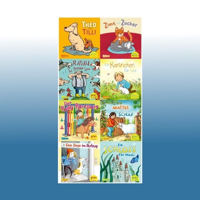 Pixi-Box 306: Pixis Lieblingstiere (8x8 Exemplare) | diverse