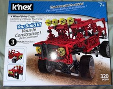 K'NEX 4WD Truck Building Set - 320 Pieces  New  Off Road Truck 