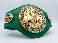 WBC World Boxing Council Mini Kids Belt | Replica Title Belt | Fast UK Dispatch