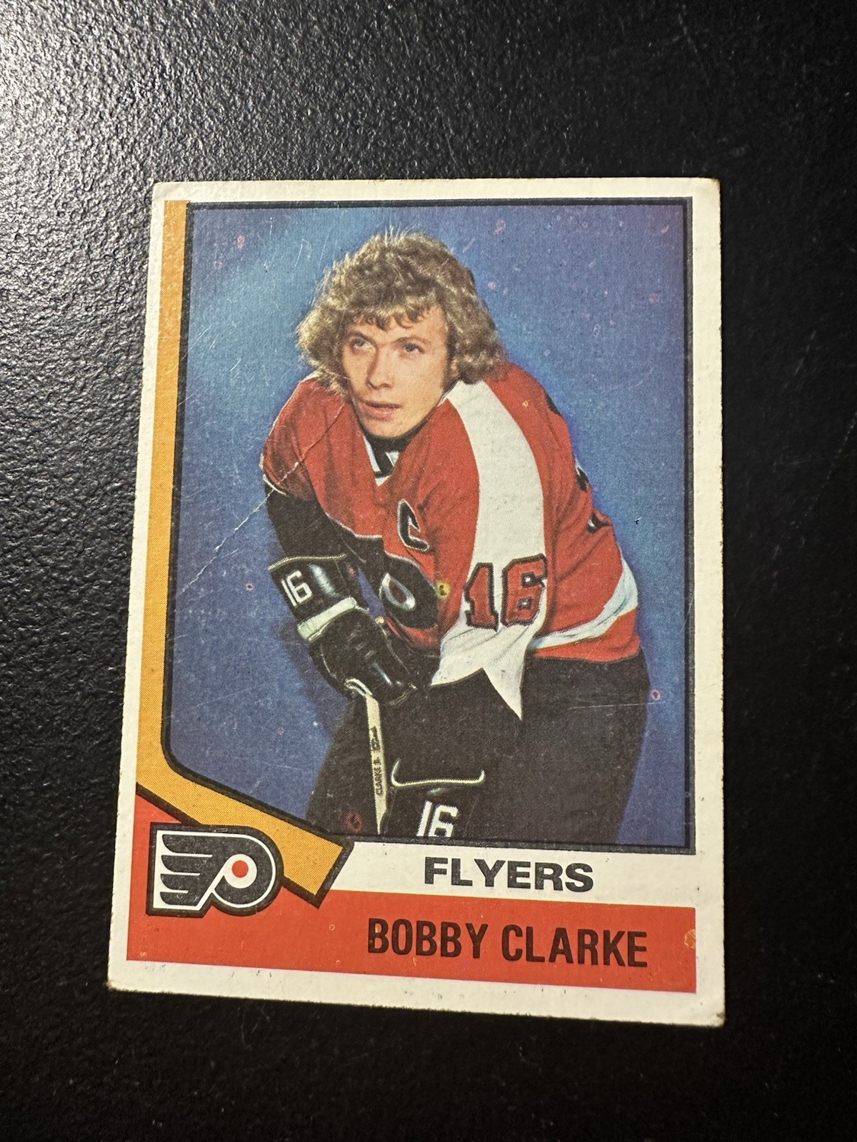 Bobby Clarke Philadelphia Flyers 1974-75 Topps #260 HOF Vg