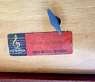 Vintage Mapsa ISOLA DI CAPRI Wood Music Box Swiss Musical Movement PIPE design — photo 8