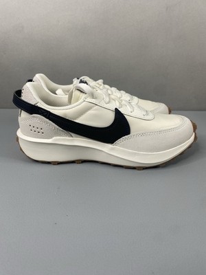 Nike Waffle Debut Women Sz 6 Athletic Sail White Running Walking Jogging New