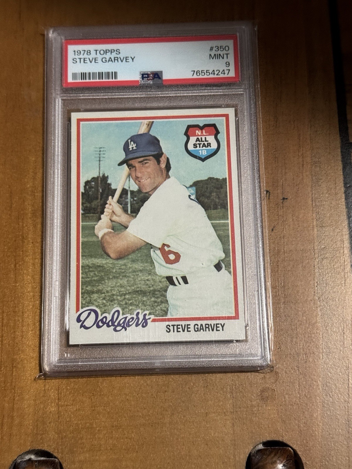 1978 topps Steve Garvey psa 9