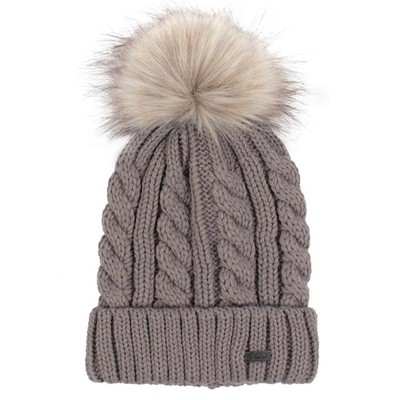 CHILLOUTS Damen Strickmütze 004018-84 Joan Hat Grau / OS / Mütze, Beanie