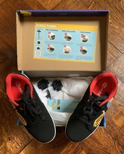 Scarpe da skate Beavis e Butt-Head Heelys taglia 7 nere e rosse