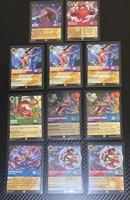 LORCANA TCG Attack Of The Vine Lot Of 11 LEGENDARY Cards: MUSHU, MEILIN, MERIDA