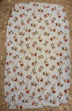 Vintage Disney Babies Mickey and Minnie Mouse Fitted Crib Sheet