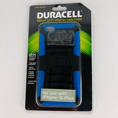 Duracell Heavy Duty Protection Case fits iPhone 6 + Plus NEW Never Used
