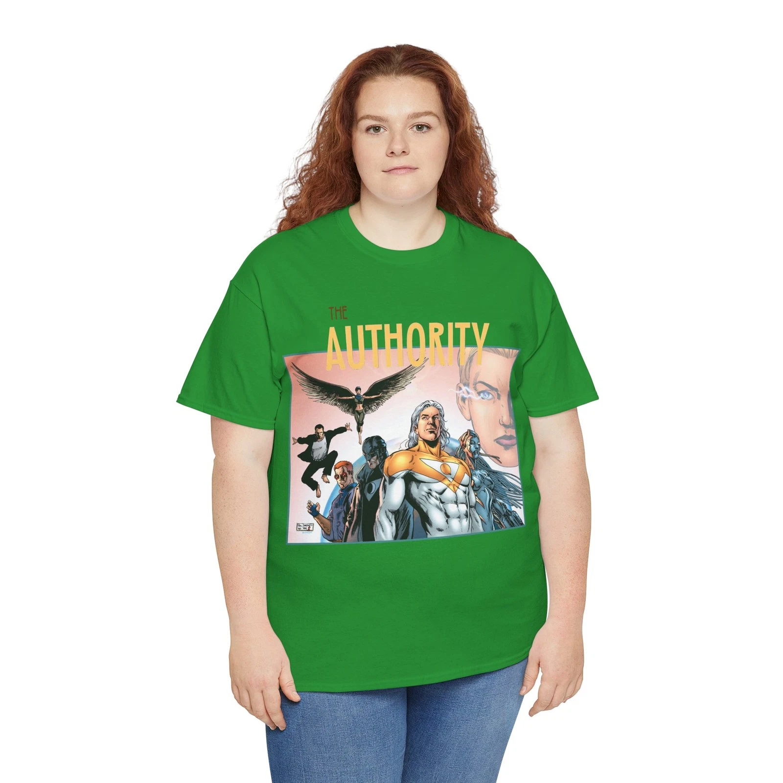 Authority T-Shirt - Wildstorm/DC Comics - Phil Jimenez Art - Apollo, Midnighter
