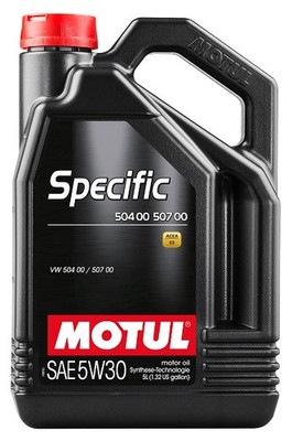 ORIGINAL Motul 5w30 !!! Motul Specific 504 00 - 507 00 Motoröl 5,00 Liter 107368