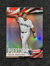 2021 Topps Chrome #B-8 Edgar Martinez Beisbol Seattle Mariners