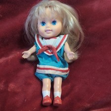 PLAYSKOOL Vintage 1986 SWEETIE POPS Blonde DOLL with Sailor Outfit Legs