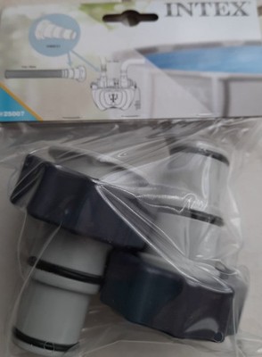 2x Adapter A von Intex Spezialadapter Swimming Pool Pumpe Schlauch