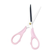 Scissors All Purpose Craft Light Pink Multipurpose Fabric Sewing Sharp Office