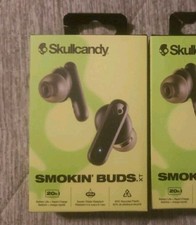 1 Pair Of Skullcandy Smokin Buds XT 20 Hrs Earbuds