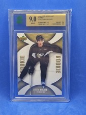 2006-07 Upper Deck Mini Jersey Rookie #126 Evgeni Malkin Pittsburg Penguins MNT9