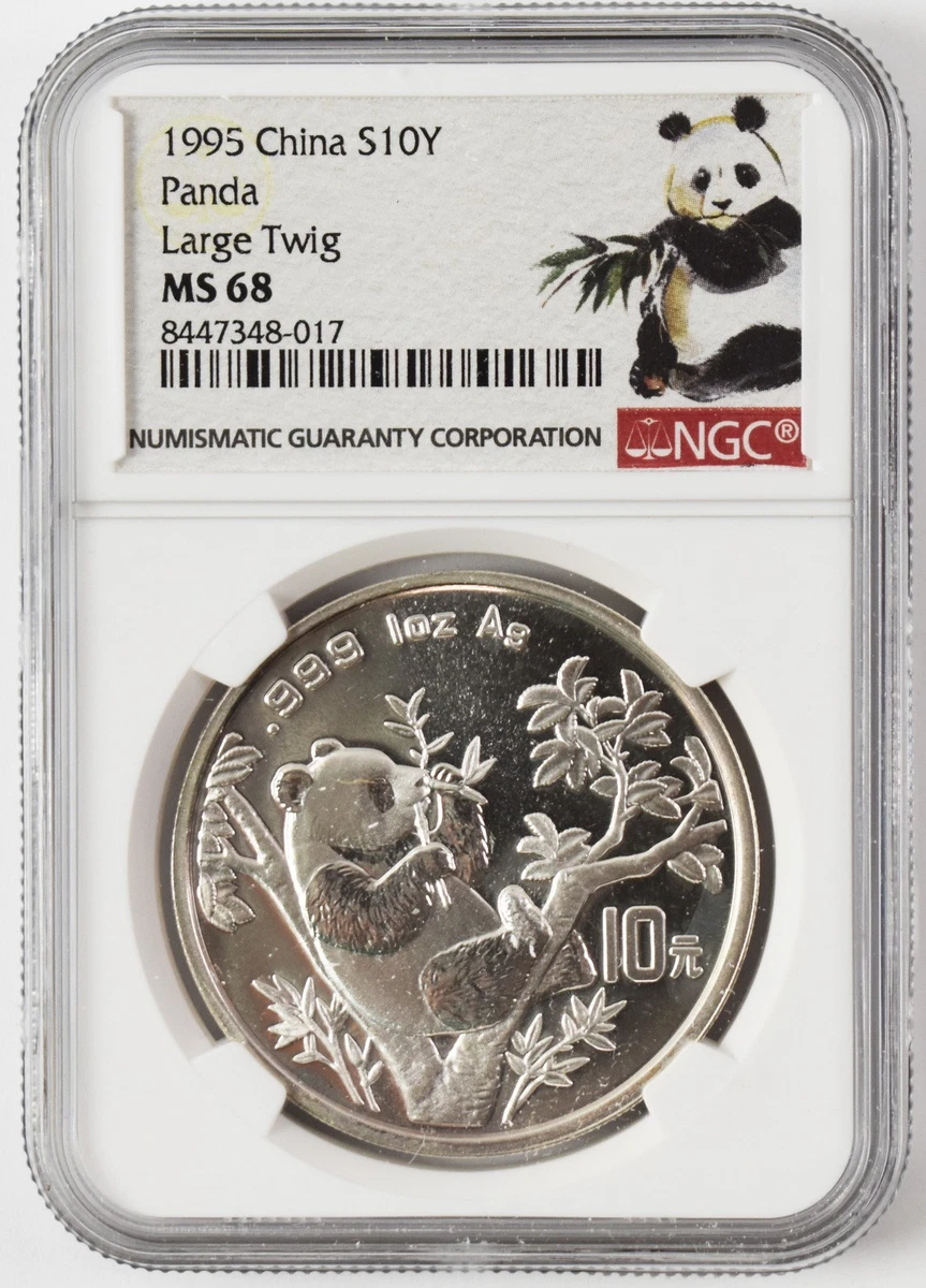 Chinese Panda MS 68 Grade Silver Bullion Coins for sale | eBay