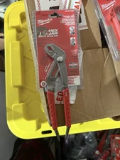 Milwaukee 48-22-6208 Hex Jaw 8 Inch Comfort Grip V-Jaw Pliers NEW SEALED