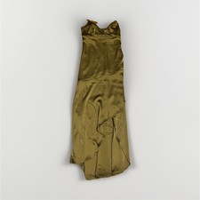 Wild Fable Olive Green Satin Sweetheart Neck Maxi Dress Sleeveless S