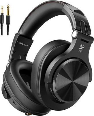 OneOdio A70 Fusion Bluetooth Kopfhörer Over Ear, 72 Std HiFi Stereo, Schwarz
