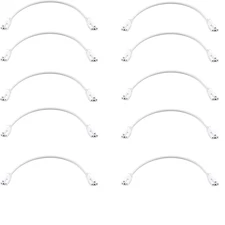 RTNLIT T5 T8 LED Tube Connector Cable, 1Ft Extension Linkable Cord, 3Pin Lamp 
