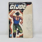 G.I Joe Sgt. Slaughter UNCUT File Card Back 1989 Marauders Hasbro Vintage
