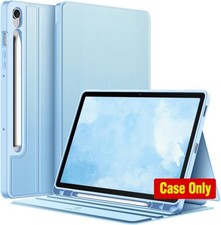 Slim Stand Case for Samsung Galaxy Tab S10 Lite 10.9 Inch with S Pen Holder, Blu